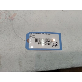 2019-2025 TOYOTA RAV4 FRONT RIGHT PASSENGER SIDE DOOR WINDOW GLASS OEM