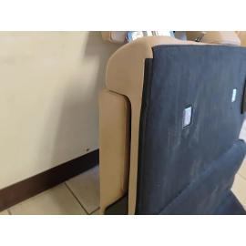 2019-2025 Toyota Rav4 Rear Right Side Upper Back Seat Cushion Cloth Beige OEM