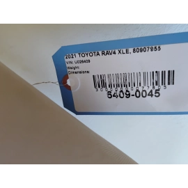 2019-2025 Toyota Rav4 Rear Right Side Upper Back Seat Cushion Cloth Beige OEM