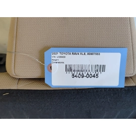 2019-2025 Toyota Rav4 Rear Right Side Upper Back Seat Cushion Cloth Beige OEM