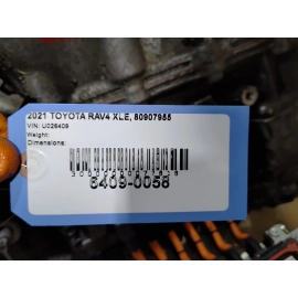 2019-2024 TOYOTA RAV4 2.5L HYBRID AWD AUTOMATIC TRANSMISSION GEAR BOX OEM