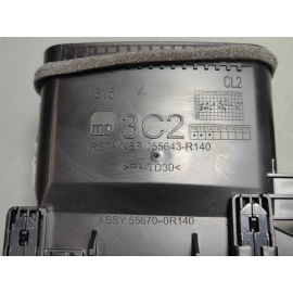 19-25 Toyota RAV4 Dashboard Center Air Vent Grille W/ Hazard Warning Switch OEM