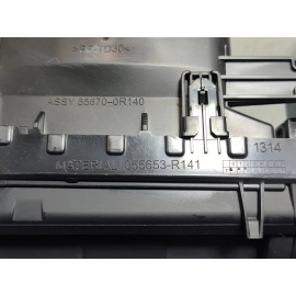 19-25 Toyota RAV4 Dashboard Center Air Vent Grille W/ Hazard Warning Switch OEM