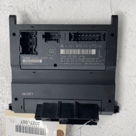 Mercedes W221 S550 Front Left Driver Under Seat Control Module Unit OEM 200 Mercedes W221 S550 Front Left Driver Under Seat Control Module Unit OEM 200