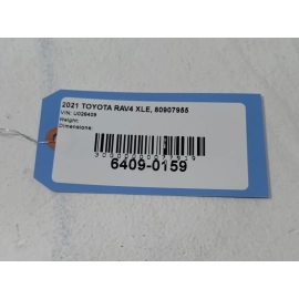 TOYOTA RAV4 ALL WEATHER INTERIOR FLOOR RUBBER LINER MAT 3PCS OEM  2019-2025