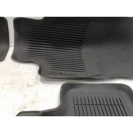 TOYOTA RAV4 ALL WEATHER INTERIOR FLOOR RUBBER LINER MAT 3PCS OEM  2019-2025