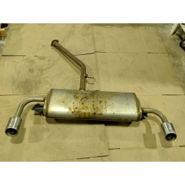 2019-2025 TOYOTA RAV4 HYBRID AWD EXHAUST SYSTEM REAR MUFFLER DUAL TIP OEM