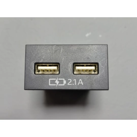 20-22 Toyota RAV4 Hybrid Center Console Forward Dual USB Port Power Outlet OEM