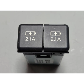 20-22 Toyota RAV4 Hybrid Center Console Rearward Dual USB Port Power Outlet OEM