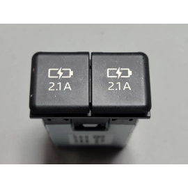 20-22 Toyota RAV4 Hybrid Center Console Rearward Dual USB Port Power Outlet OEM