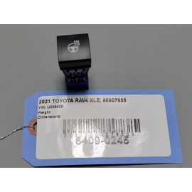 TOYOTA RAV4 2019-2023 STEERING WHEEL HEATED CONTROL SWITCH BUTTON DASH OEM
