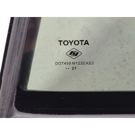 2019-2025 TOYOTA RAV4 REAR PASSENGER DOOR WINDOW CORNER VENT FIXED GLASS OEM