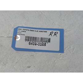 2019-2025 TOYOTA RAV4 REAR RIGHT PASSENGER SIDE DOOR EXTERIOR HANDLE BASE OEM