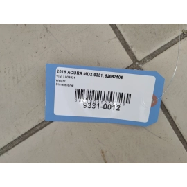 2014-2020 Acura Mdx 3 Row Rear Left Driver Side Seat Back Cover OEM