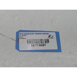 Honda Pilot Rear Left Driver Door Window Glass Run Channel Seal 2016-2022 OEM