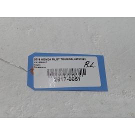 Honda Pilot Rear Left Driver Door Window Glass Run Channel Seal 2016-2022 OEM