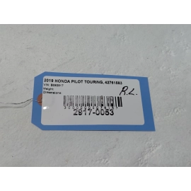 OEM REAR LEFT DRIVER SIDE DOOR WINDOW BELT  MOLDING 2016-2022 HONDA PILOT