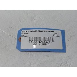 2016 - 2022 HONDA PILOT FRONT DRIVER SIDE DOOR WINDOW GLASS RUN CHANNEL SEAL OEM