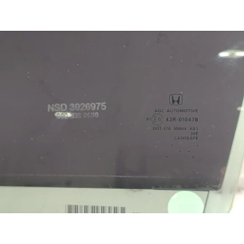 2016-2021 HONDA PILOT FRONT LEFT DRIVER SIDE DOOR WINDOW GLASS OEM