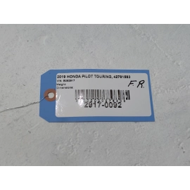 HONDA PILOT FRONT PASSENGER SIDE DOOR LOCK LATCH ACTUATOR W/ CABLE OEM 2016-2022