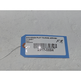 2019-2022 HONDA PILOT TOURING PASSENGER SIDE DOOR EXTERIOR REAR VIEW MIRROR OEM