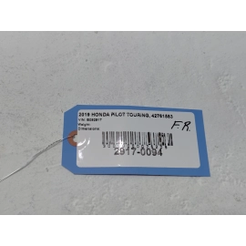 2019-2022 HONDA PILOT TOURING PASSENGER SIDE DOOR EXTERIOR REAR VIEW MIRROR OEM