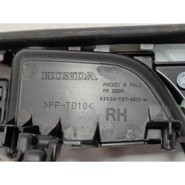 HONDA PILOT FRONT RIGHT PASSENGER SIDE DOOR ARMREST & SWITCH BEZEL 2016-2022 OEM