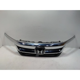 2019-2022 HONDA PILOT FRONT BUMPER RADIATOR GRILLE W/ UPPER MOLDING TRIM OEM