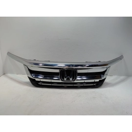 2019-2022 HONDA PILOT FRONT BUMPER RADIATOR GRILLE W/ UPPER MOLDING TRIM OEM