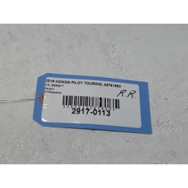 OEM REAR PASSENGER SIDE QUARTER WHEEL FLARE MOLDING 2019 - 2021 HONDA PASSPORT