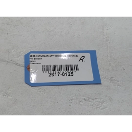 2019-2022 Honda Pilot Rear Bumper Reinforcement Support Impact Bar Beam OEM