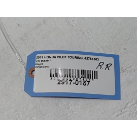 2016-2022 HONDA PILOT REAR RIGHT DOOR GLASS RUN CHANNEL WEATHERSTRIP SEAL OEM