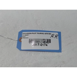 2019-2022 HONDA PILOT REAR PASSENGER SIDE DOOR WINDOW (PRIVACY) GLASS OEM