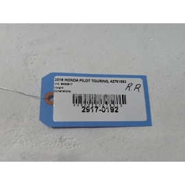 REAR PASSENGER SIDE DOOR OUTER HANDLE CAP *CHROME* 2016-2022 HONDA PILOT  OEM