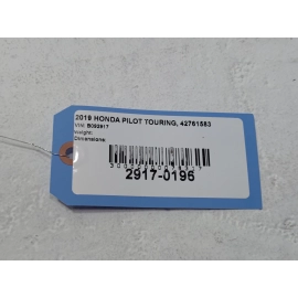 16-22 HONDA PILOT ROOF REAR TAILGATE LIFTGATE WING SPOILER *NH731P* OEM