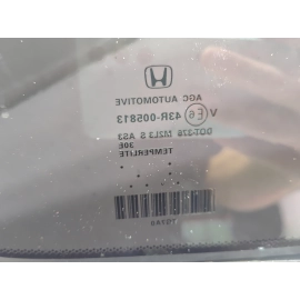 2016-2022 Honda Pilot Rear Left Driver Side Door Quarter Window Glass LH OEM