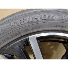 19-22 Honda Pilot Touring Machined Black Wheel Rim 20x8J W/ TIRE 245/50ZR20 OEM