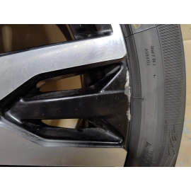 19-22 Honda Pilot Touring Machined Black Wheel Rim 20x8J W/ TIRE 245/50ZR20 OEM