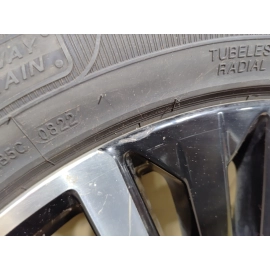 19-22 Honda Pilot Touring Machined Black Wheel Rim 20x8J W/ TIRE 245/50ZR20 OEM