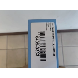 2020-2024 TOYOTA RAV4 REAR LEFT DRIVER SEAT UPPER BACK SEAT CUSHION *BEIGE*OEM