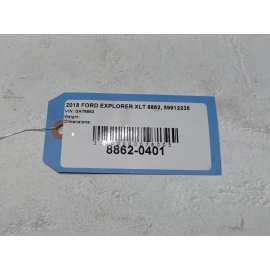 2016-2019 Ford Explorer Hood Bonnet Shell Cover Panel *FT* OEM Blue Metallic