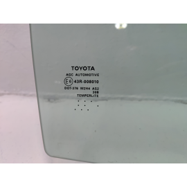 2018-2024 TOYOTA CAMRY REAR RIGHT PASSENGER SIDE DOOR WINDOW GLASS OEM