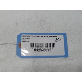 2018-2024 TOYOTA CAMRY REAR DRIVER SIDE DOOR WINDOW REGULATOR W/ MOTOR OEM