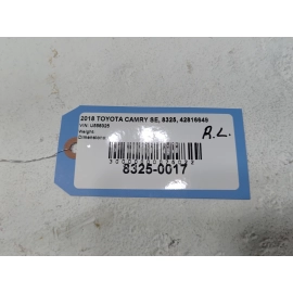 2018 TOYOTA CAMRY REAR RIGHT OF LEFT SIDE DOOR AUDIO SOUND SPEAKER OEM