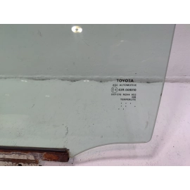 2018-2024 TOYOTA CAMRY REAR LEFT DRIVER SIDE DOOR MOVABLE WINDOW GLASS OEM