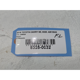 2018-2025 TOYOTA CAMRY FRONT DRIVER SIDE DOOR REAR VIEW MIRROR RED 3T3 OEM