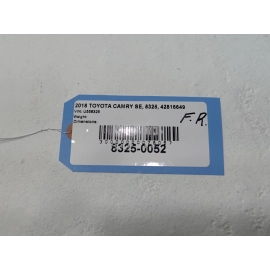 18-23 Toyota Camry Passenger Side Door Exterior Outer Mirror *3T3* OEM Ruby Red