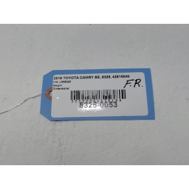 2018-19 Toyota Camry Front Passenger Side Door Window Belt Weatherstrip Seal OEM