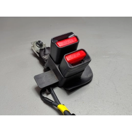 2018 TOYOTA CAMRY REAR DRIVER & CENTER SIDE SEATBELT SEAT BELT BUCKLE OEM