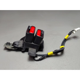 2018 TOYOTA CAMRY REAR DRIVER & CENTER SIDE SEATBELT SEAT BELT BUCKLE OEM